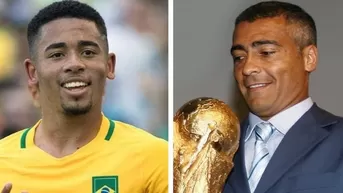 Romario sorprendió a Gabriel Jesus con este consejo para triunfar en Rusia 2018