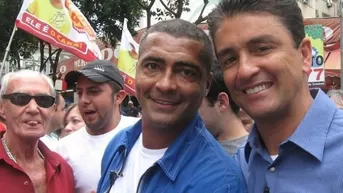 Romario y Bebeto, la dupla goleadora del Mundial 1994 firmes en la política