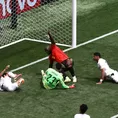 Romelu Lukaku ingresó y en la primera que tuvo Bélgica empató 1-1 ante Egipto