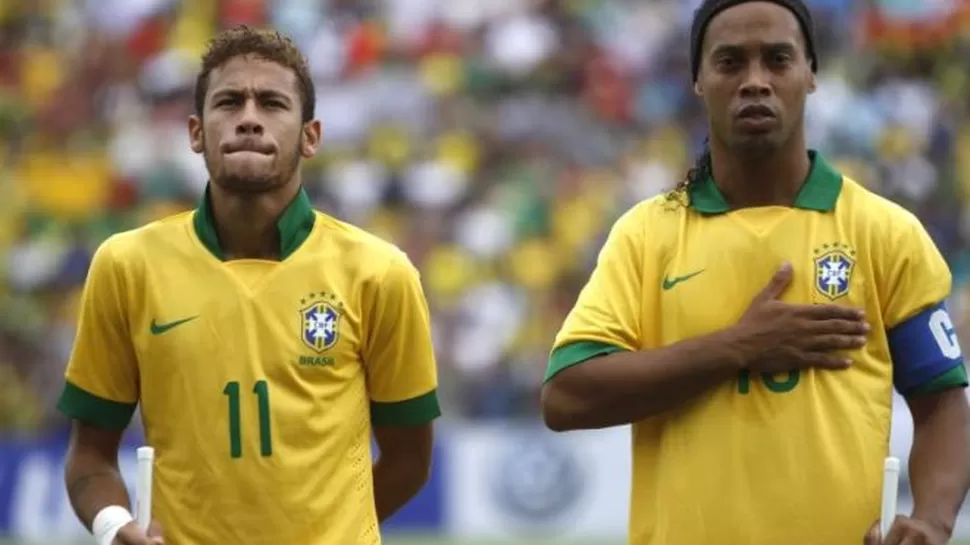 Ronaldinho aseguró que Neymar ya es su heredero en Brasil y Barcelona