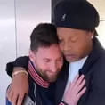 Ronaldinho defiende a Leo de las críticas: &quot;Es difícil cuestionar a Messi&quot;