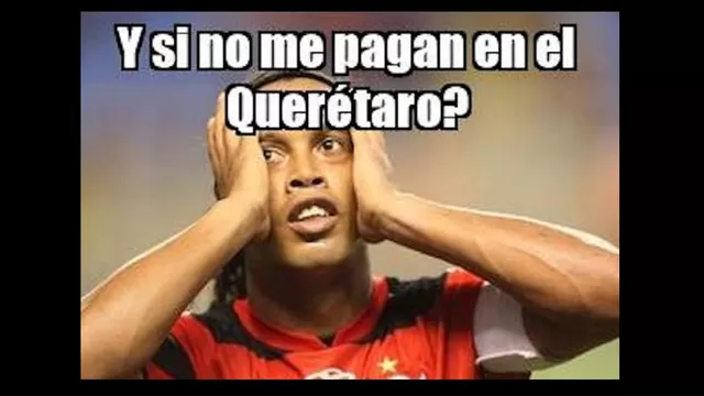 Ronaldinho fichó por el Querétaro de México y estos son los memes-foto-5
