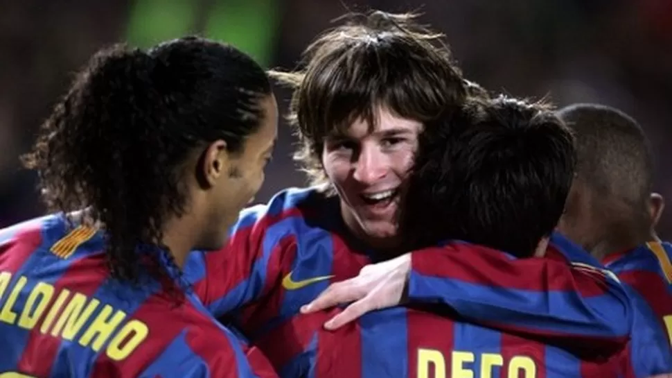 Ronaldinho, Messi y Deco se reencontrarán en amistoso junto a Mourinho