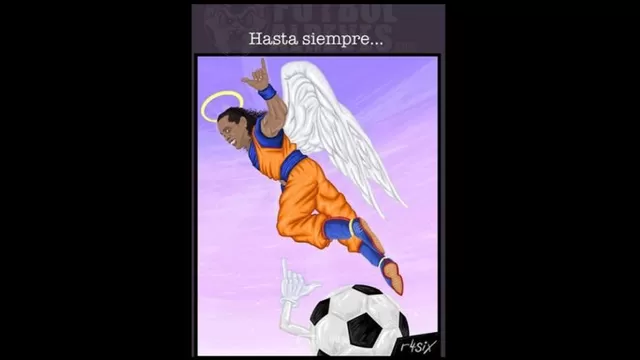 Ronaldinho se despidió del fútbol y generó estos geniales memes-foto-1