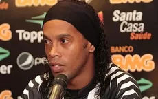 Ronaldinho: semáforo se cayó a metros de su auto y se salvó en la India - Noticias de india