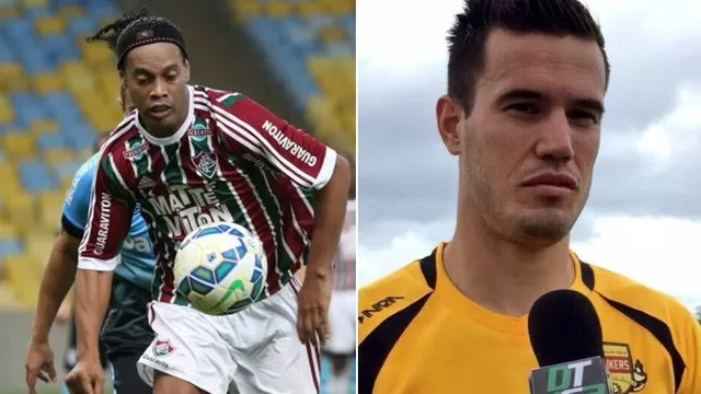 Ronaldinho jugará con Fluminense el mismo torneo que Aurelio Saco Vértiz