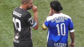 Ronaldinho vs. Adriano: mira lo que hicieron los cracks en Las Vegas