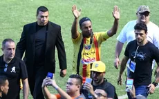 Ronaldinho y los lujos que dejó en el 'Partido por la Paz' en Honduras - Noticias de partido-paz
