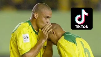 Ronaldo y Roberto Carlos recrean foto y se unen a trend de Tik Tok