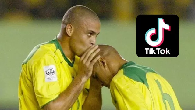 Ronaldo y Roberto Carlos se suman a trend de TikTok. Foto: Difusión / Video: TikTok de Roberto Carlos