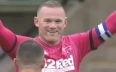 Rooney marcó golazo de tiro libre y le dio el triunfo 1-0 al Derby County sobre Norwich - Noticias de wayne rooney