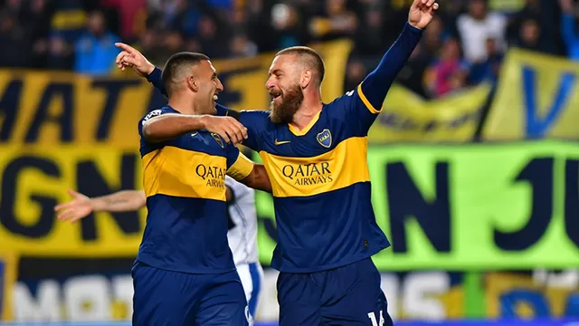 Boca Juniors le gana 1-0 a Almagro con este gol de De Rossi. | Video: Cortes&amp;iacute;a TyC Sports