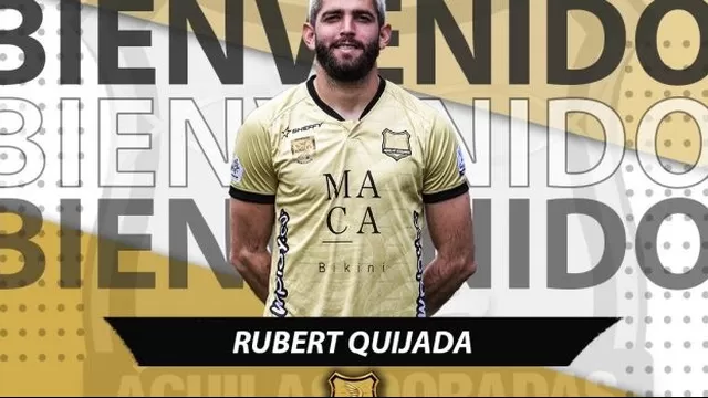 Rubert Quijada, exjugador de Alianza Lima, firmó por Águilas Doradas de Colombia