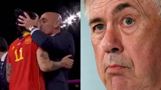Ancelotti, crítico con Rubiales por beso forzado a Jenni Hermoso