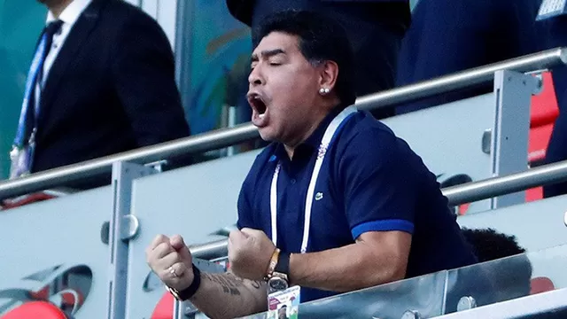 Rusia 2018: Maradona y su particular aliento a Colombia ante Inglaterra