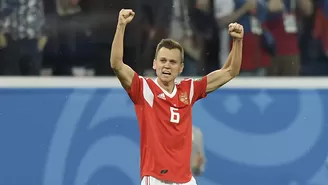 Rusia: Cheryshev puso el 2-0 ante Egipto e igualó en goles a Cristiano Ronaldo