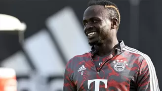 Sadio Mané. | Foto: AFP/Video: Bayern Munich