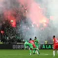 Saint-Étienne con Miguel Trauco cayó 4-1 ante Mónaco en partido accidentado