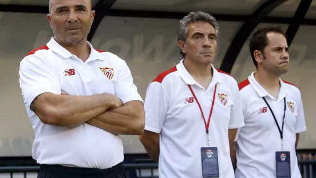Jorge Sampaoli, entrenador argentino que dirige al Sevilla.