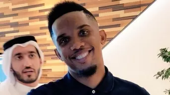 Samuel Eto'o, con 37 años, fichó por un club de Qatar