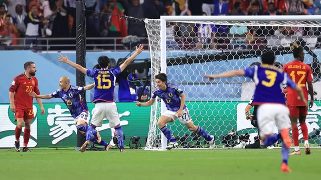 ¡Samuráis históricos! Japón remontó y conquistó a España por 2-1