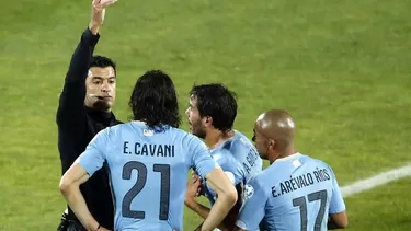 Sandro Ricci qued&amp;oacute; fuera de la Copa Am&amp;eacute;rica tras el Chile vs. Uruguay (Foto: AFP)