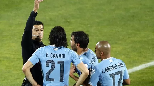 Sandro Ricci qued&amp;oacute; fuera de la Copa Am&amp;eacute;rica tras el Chile vs. Uruguay (Foto: AFP)