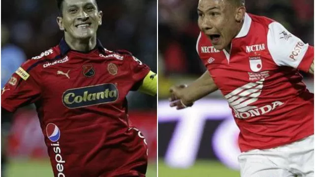 Santa Fe y Medellín lucharán por el título del fútbol colombiano