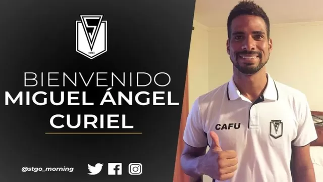 Santiago Morning de Chile confirmó el fichaje de Miguel Curiel