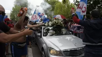 Santiago 'Morro' García fue despedido entre lágrimas, euforia y el cariño de su gente