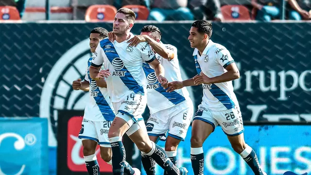  Santiago Ormeño anotó su noveno gol en la Liga MX con Puebla