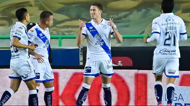 Santiago Ormeño marcó un gol en triunfo 2-1 del Puebla ante León