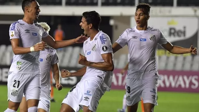 Santos venció 1-0 a Delfín y sigue líder del grupo G de la Copa Libertadores 2020.