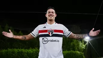 Sao Paulo anunció la contratación de James Rodríguez