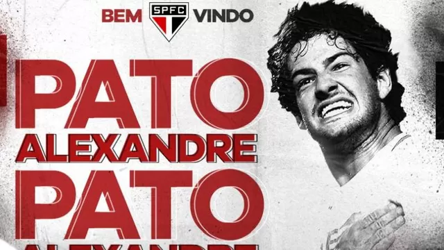 Así presentó Sao Paolo a Alexandre Pato | Video: ESPN.