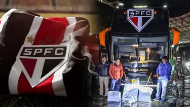 Se incautaron 86 kilos de marihuana en bus que trasladaba a Sao Paulo previo a duelo ante Bolívar por la Sudamericana / Fuente: Reproducción/reduno.com Se incautaron 86 kilos de marihuana en bus que trasladaba a Sao Paulo previo a duelo ante Bolívar por la Sudamericana / Fuente: Reproducción/reduno.com