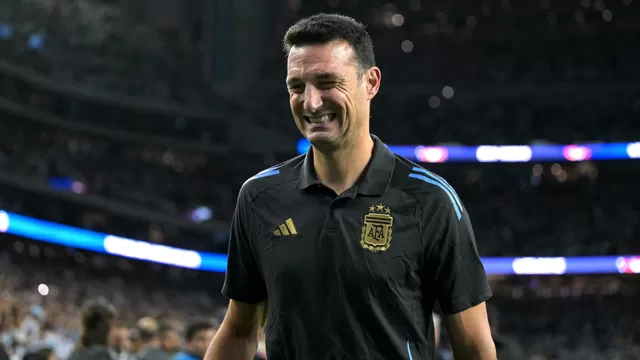 Lionel Scaloni, DT de Argentina. | Video: DSports.