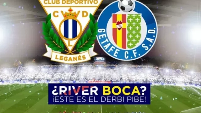 Se metió con el River-Boca: Leganés y la particular forma de promocionar su derbi