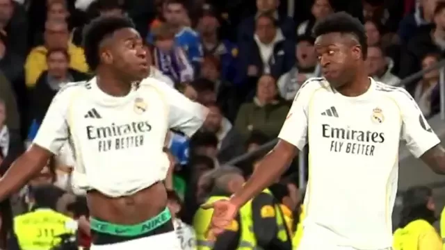 Imágenes pudieron revelar lo que le dijo Vinicius a Xabi Alonso antes de ser cambiado y pifeado / AD
