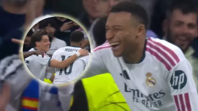 El Real Madrid anotó el segundo tanto del encuentro tras un cabezazo de Kylian, pero Arda terminó concretando el disparo. | ESPN