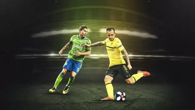 Ruidíaz liderará el ataque del Seattle Sounders ante el Borussia Dortmund. | Foto: Seattle Sounders