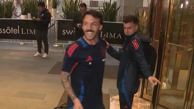 El plantel chileno arribó a la capital para enfrentar a Alianza Lima por la Copa Sudamericana 2025. | AD