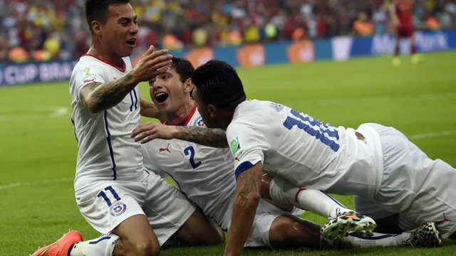 La secuencia del gol de Eduardo Vargas a España en fotos-foto-8