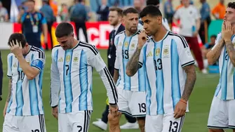 Argentina perdió la final del mundo por 1-0 tras gol de Ferrán Torres. (Video: América TV / Foto: EFE)