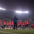 Selección de Paraguay entrenó en el Estadio Monumental para amistoso contra Perú