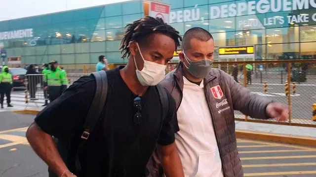 Selección peruana: André Carrillo llegó a Lima para sumarse a los trabajos de la Bicolor