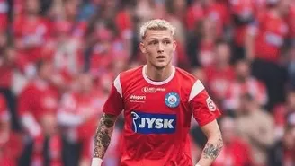 Selección peruana: ¿Cuáles son los números de Oliver Sonne en Dinamarca?