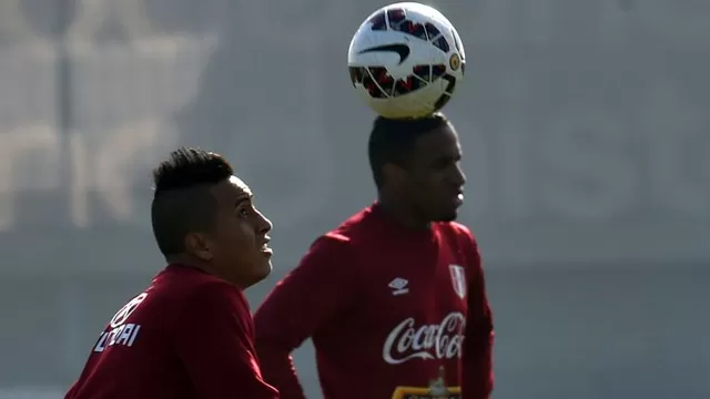 Perú vs. Chile: blanquirroja completó su primera práctica en Santiago-foto-2