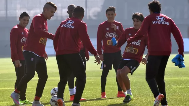 Perú vs. Chile: blanquirroja completó su primera práctica en Santiago-foto-4