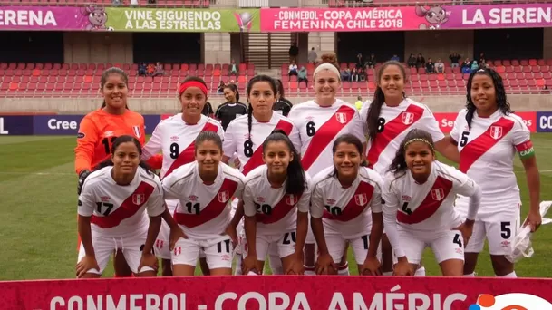 Aquí está Claudia Cagnina (número 6) en la Copa América de Chile | Foto: FPF.